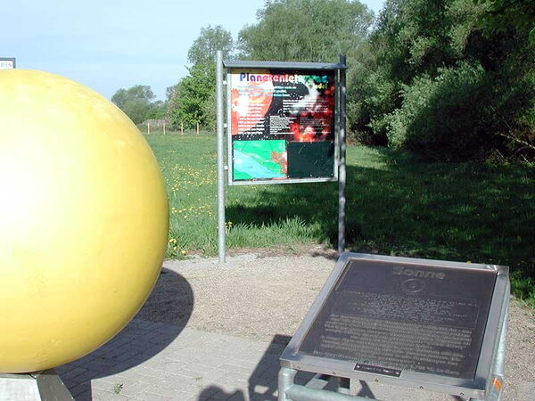 Planetenlehrpfad: Die Sonne